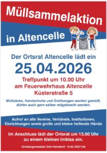 Müllsammelaktion in Altencelle