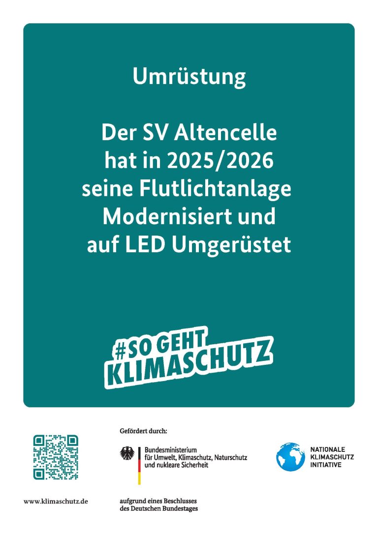 Unterstützung bei der Umrüstung  auf LED-Flutlicht
